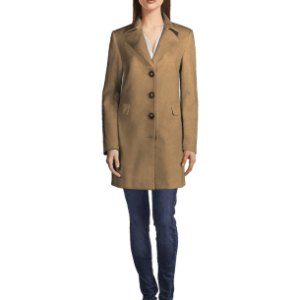 Women’s Camel Long Coat Outfit